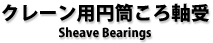 N[p~뎲 Sheave Bearings